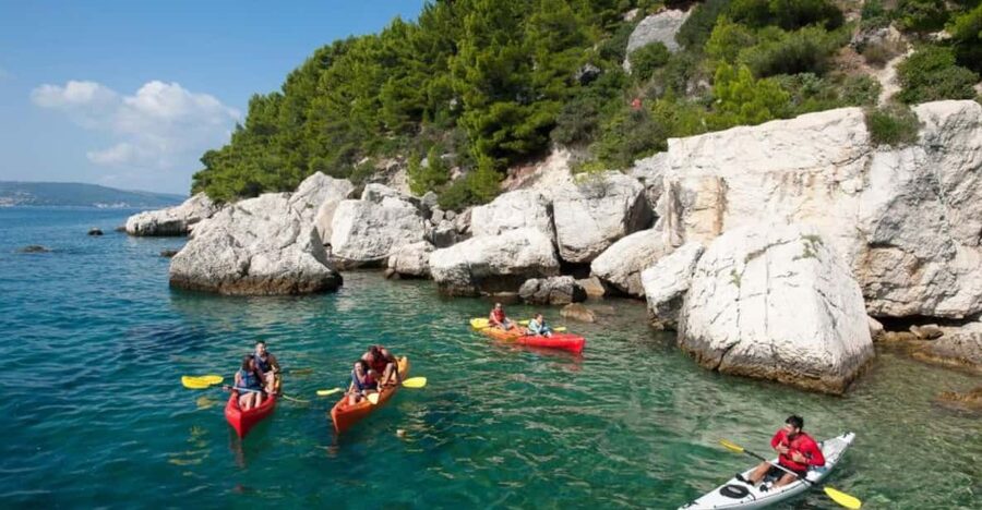 Makarska: Sea kayaking & snorkeling adventure - MPL Nautika - The return to Cvitačka Beach