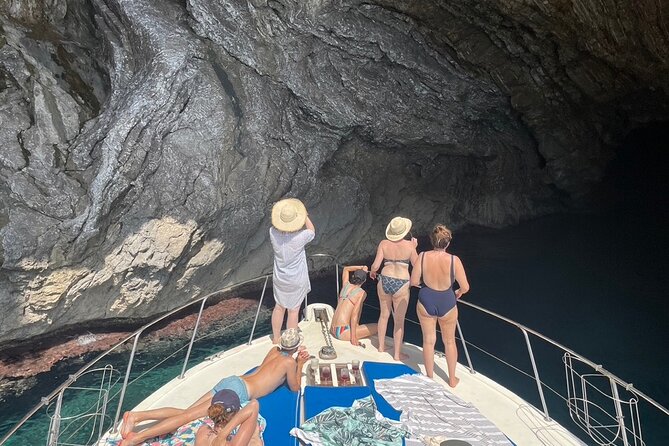 Mallorca Beach & Caves 4hr Boat Trip Drinks, Tapas, SUP & Snorkel - Coll Baix: the first 50 minutes in clear water