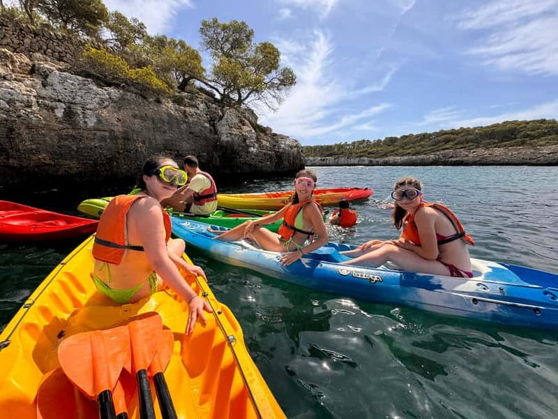 Mallorca: Kayak and Paddleboard Excursion Through Crystal Clear Caves - Cala Mondragó and Cala S’Amarador: a useful pause