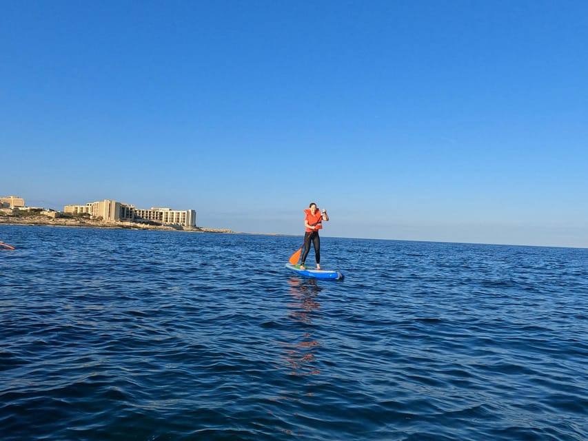 Malta: Guided SUP Tour - Following Marsaskala’s cliffs, coves, and caves