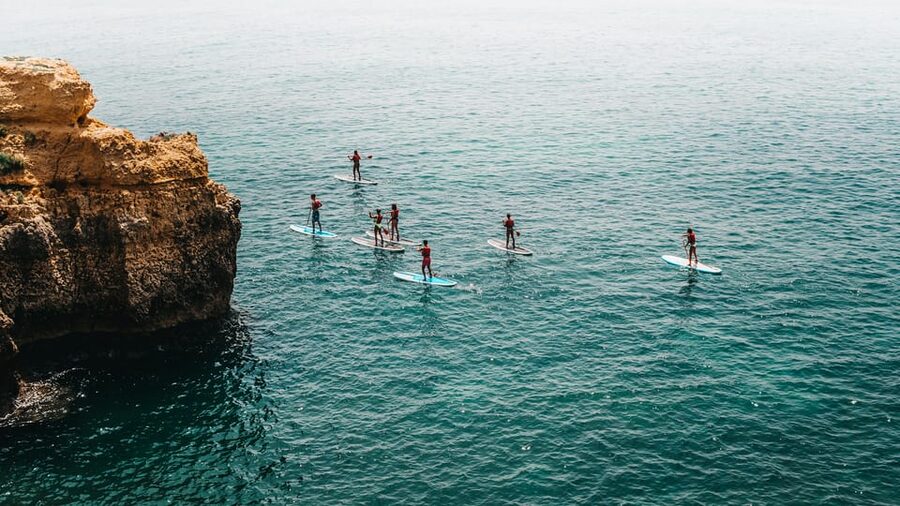 Malta: Guided SUP Tour - Swimming and photo stops along the way