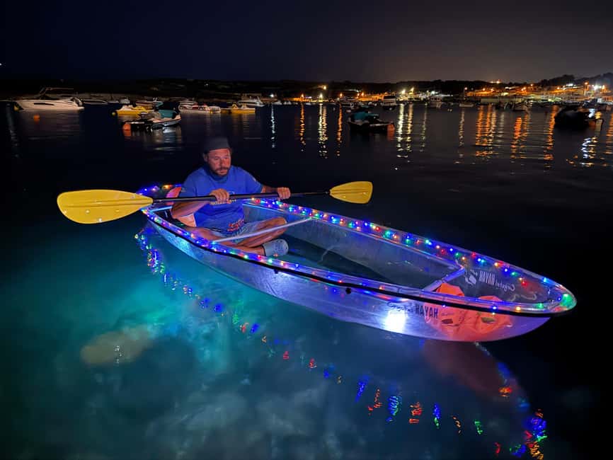 Malta: Illuminated Night Kayak Tour - Glow In The Dark - Key points to know before booking