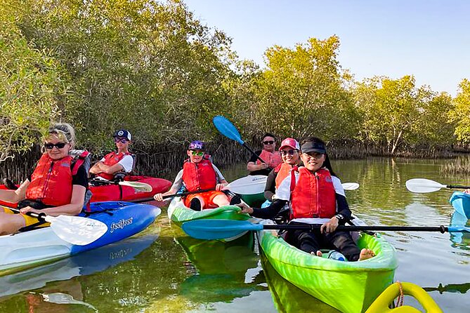 Mangrove Kayaking Abu Dhabi - The first 10 minutes: orientation and safety