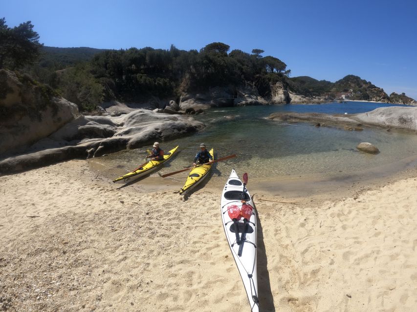 Marciana Marina: Elba Island Full-Day Kayaking Tour - Following Elba’s rocky coast from the water