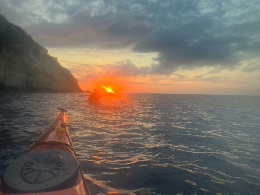 Marciana Marina: Evening Sea Kayaking Tour with Swim Stop - What to pack for three hours on the water