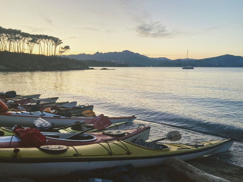 Marciana Marina: Evening Sea Kayaking Tour with Swim Stop - Meeting your guide in Marciana Marina