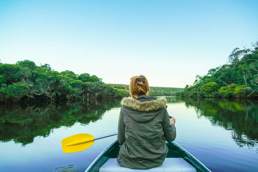 Margaret River: Guided Canoe & 4x4 Tour with Lunch & Wine - Lunch among the barrels at Fraser Gallop Estate