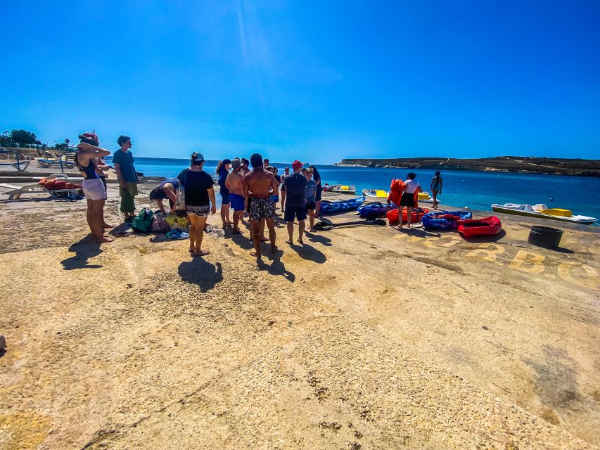 Marsaskala: Paddle Boat Rental in St. Thomas Bay - Sea Caves Cliffs and the Hidden Windows