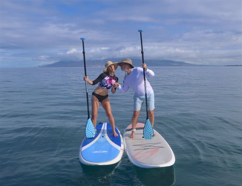 Maui: Beginner Level Private Stand-Up Paddleboard Lesson - Haleakala viewed from the water