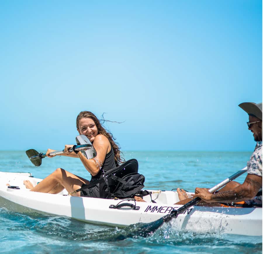 Mauritius: Guided Kayak tour to Benitiers Island - Morning or afternoon?