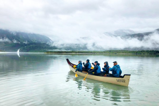 Mendenhall Glacier Lake Canoe Tour - The guides make the hard parts easier