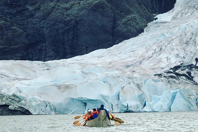 Mendenhall Glacier Lake Canoe Tour - From downtown Juneau to the West Side Glacier area