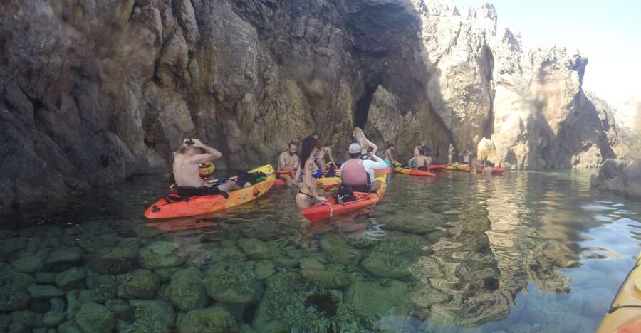 Menorca: Kayak and Marine Reserve Snorkeling Adventure - From Fornells to La Mola’s Cliffs