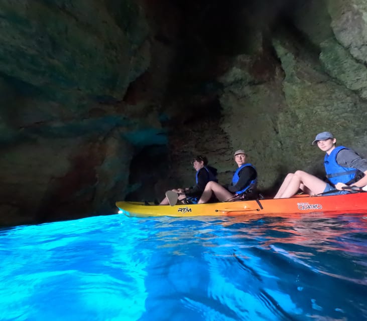 MENORCA: Kayak cave route + photo session. - The Guides Make the Biggest Difference