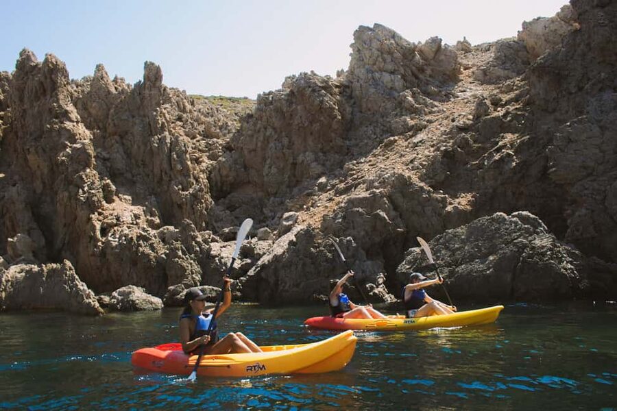 Menorca: Kayak rental in Fornells - Why Fornells Bay Works So Well by Kayak