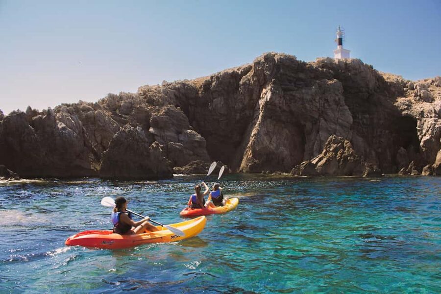Menorca: Kayak rental in Fornells - Choosing Your Own Route Across the Bay