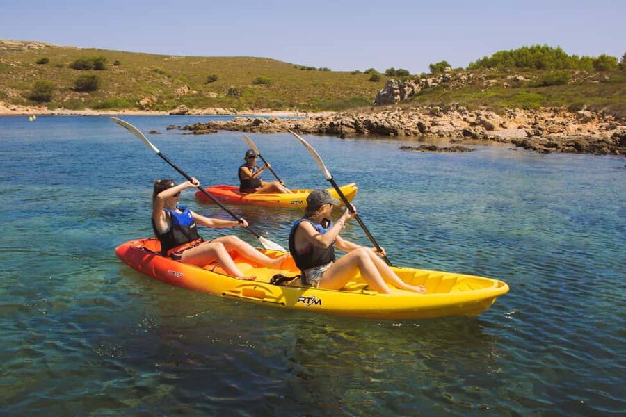 Menorca: Kayak rental in Fornells - Who Will Enjoy This Most