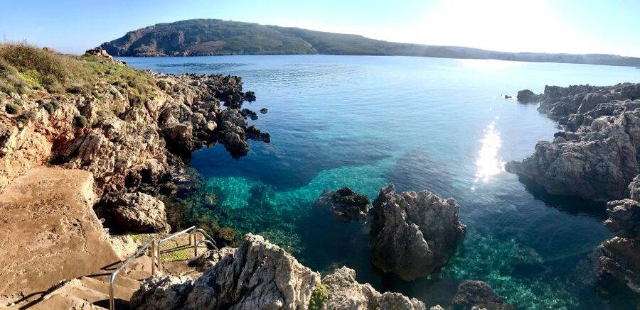Menorca: Paddle Boarding Rental - Getting your balance on the board