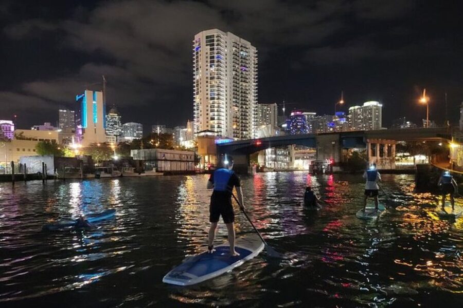 Miami: City Lights SUP or Kayak Night Tour - Key points to know before you book