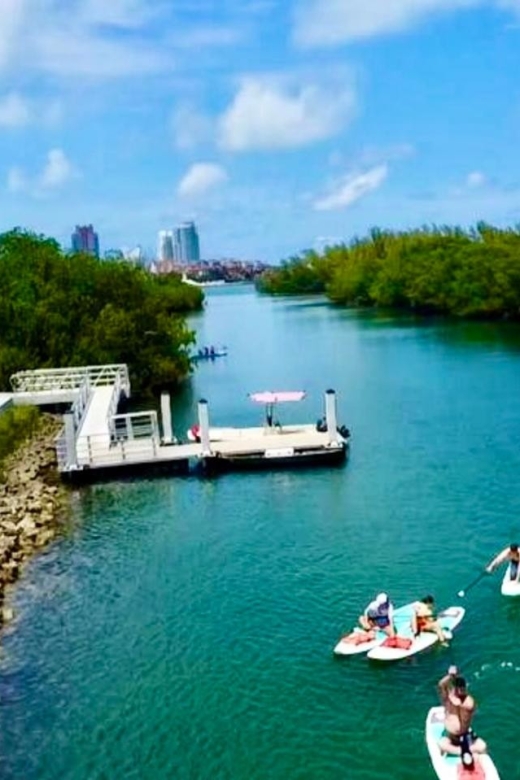 Miami: Paddle Board or Kayak Rental in Virginia Key - Biscayne Bay and the Downtown skyline