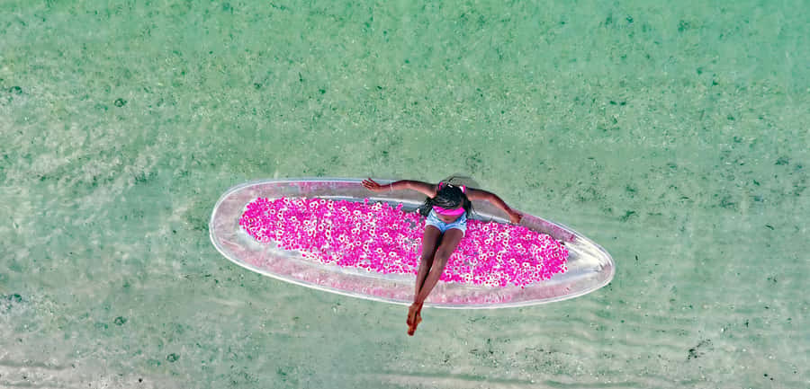 Miami/South Beach: Clear Kayak Photoshoot with Drone - Getting to the kayak at South Pointe Park
