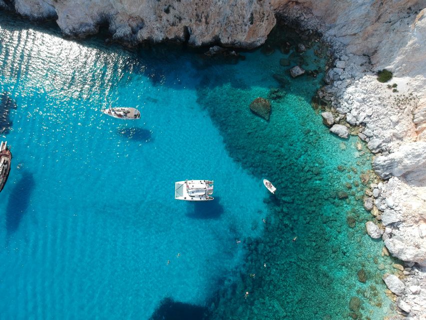 Milos: Milos and Polyaigos Snorkeling and SUP Cruise - Leaving Adamas for Cape Vani and Kalogries