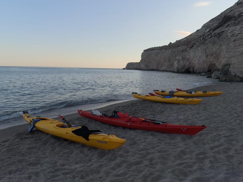 Milos: Romantic Semi Private Sunset Kayaking Tours - Key points to know before you paddle