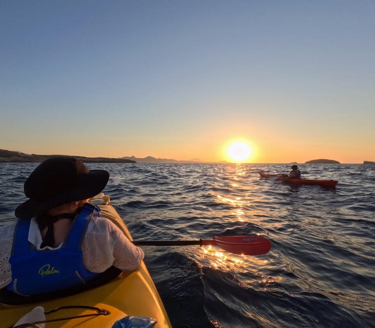 Milos: Romantic Semi Private Sunset Kayaking Tours - Papafragas Caves and Milos’s volcanic forms