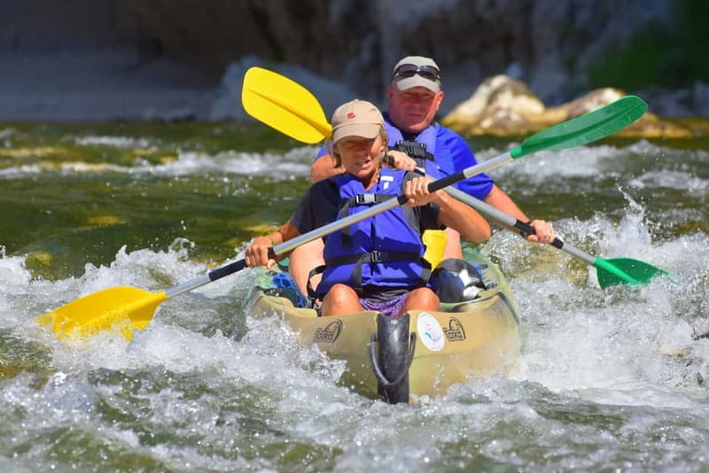 Mini Discovery Descent of the Ardèche by Canoe Kayak: 2 hours - approx. 6 km - The Briefing Makes a Difference