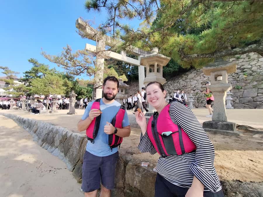 Miyajima World Heritage Torii Kayak Tour - A short lesson before the first paddle