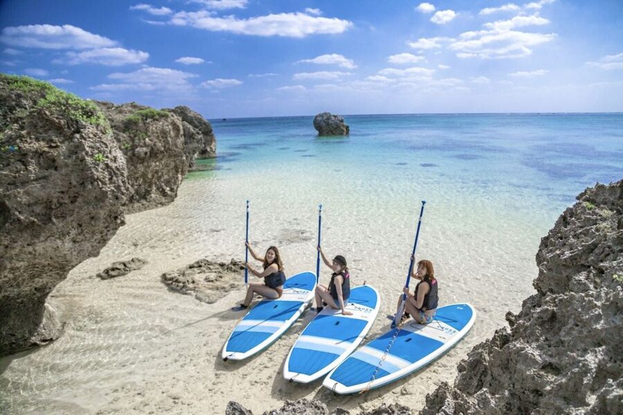Miyako Island: SUP or Canoeing and Snorkeling Experience - Guides, Language, and Day-of Communication