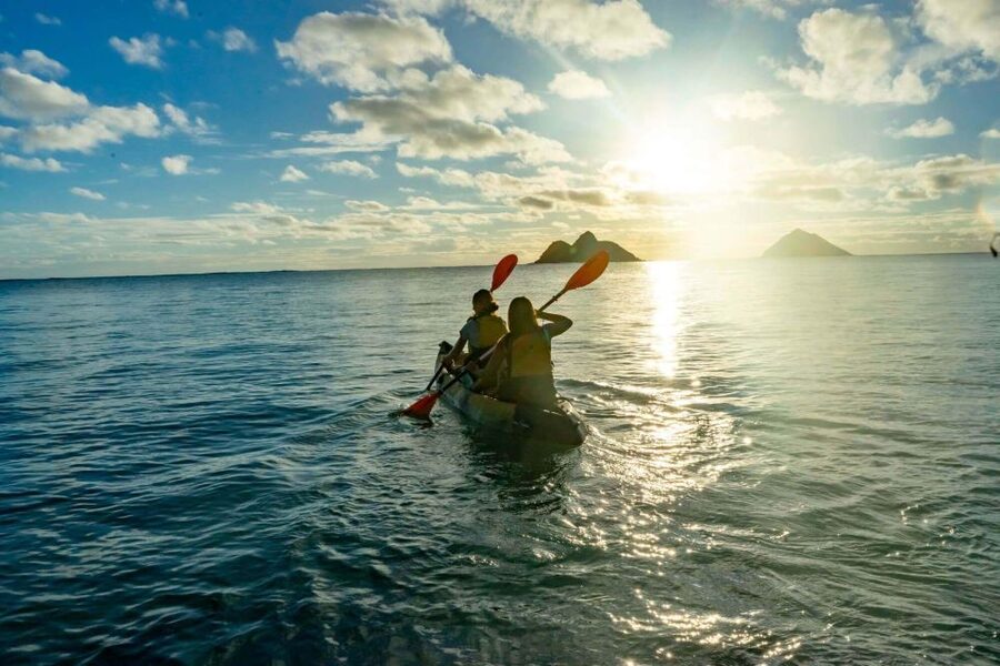 Mokulua Islands Self-Guided Kayak Adventure - Landing on a Seabird Sanctuary