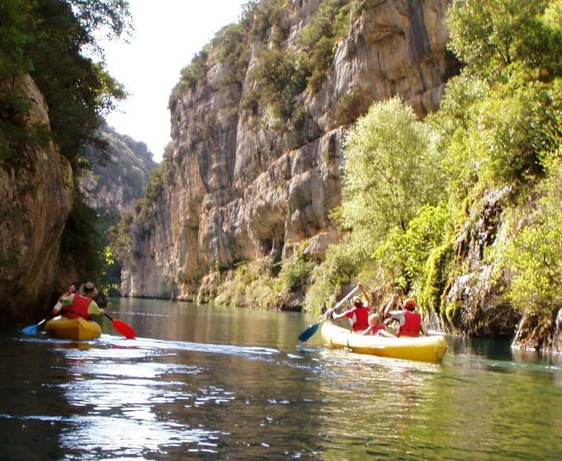 Montpezat: Canoe and kayak rental in the Verdon Gorges - What the 6-hour rental adds