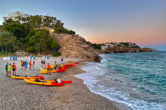 Moonlight Kayak with Dinner Included - Meeting at Camping Platja Paradís