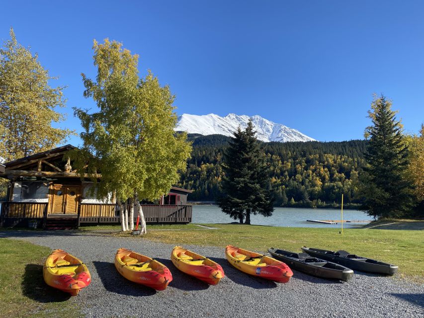 Moose Pass: Kayak Rental on Glacial Trail Lake - Three hours on cold glacial water