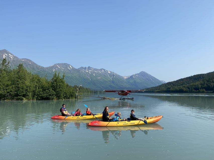 Moose Pass: Kayak Rental on Glacial Trail Lake - What the $97 price gets you