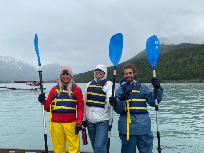 Moose Pass: Kayak Rental on Glacial Trail Lake - Weather, clothing, and safety