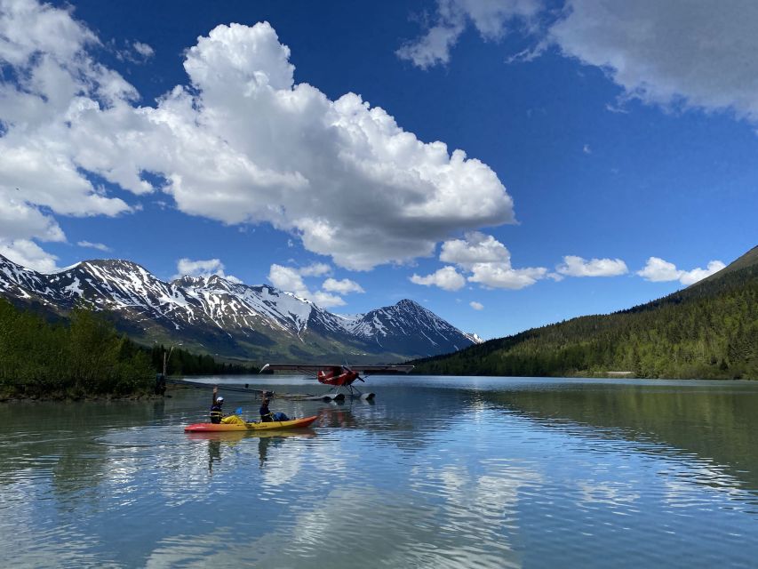 Moose Pass: Kayak Rental on Glacial Trail Lake - Getting set up with Moose Pass Adventures