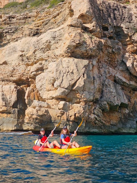 Moraira: Kayak trip from Moraira - The return to Les Platgetes