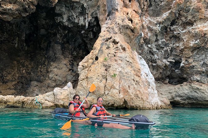 Morning Kayaking Tour to Little Bay - The rope climb and optional cliff jump