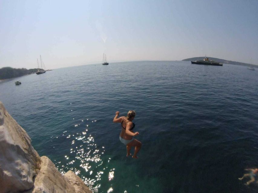 Morning Split Sea Kayaking Tour - Marjan Park from the water