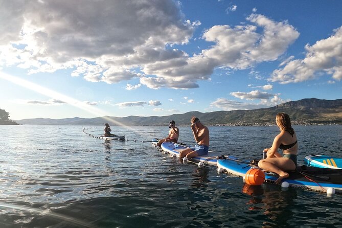 Morning Stand Up Paddle Tour in Split - Learning to stand before heading along the coast
