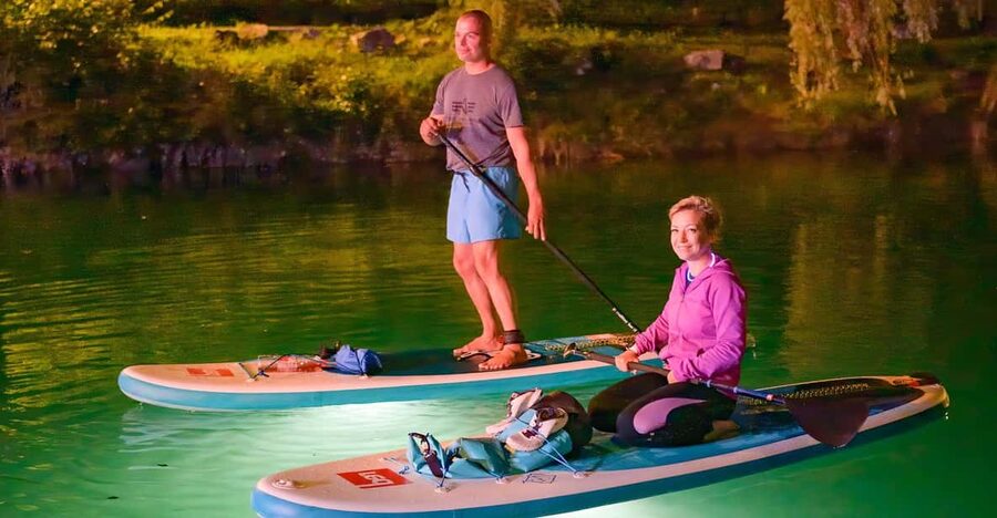 Most na Soci Evening SUP Excursion from Bovec - Why the night setting changes the SUP experience