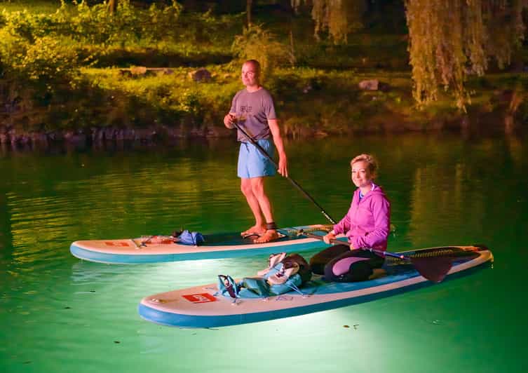 Most na Soci Evening SUP Excursion from Bovec - The 20-minute lesson keeps beginners on track
