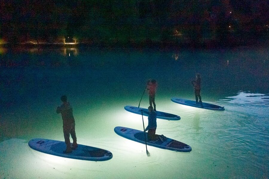 Most na Soci Evening SUP Excursion from Bovec - A beach break with snacks