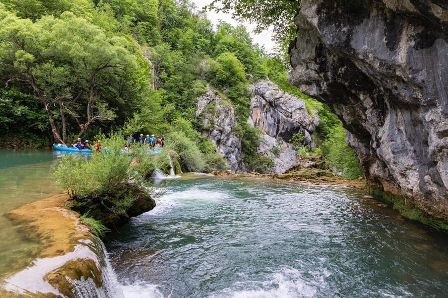 Mrežnica Waterfalls Kayaking | Slunj - Rastoke - Plitvice - Swimming, Photos, and Optional Rock Jumps