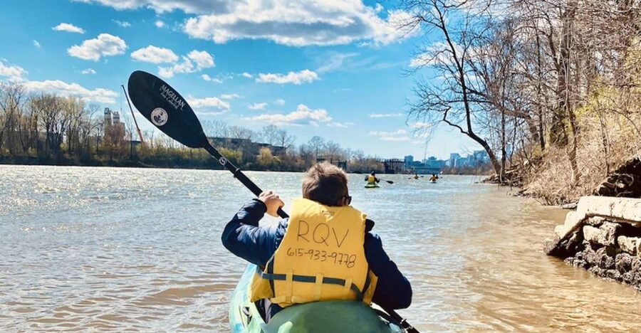 Nashville: Downtown Kayak Rental with Shuttle - A different side of Nashville on the Cumberland River
