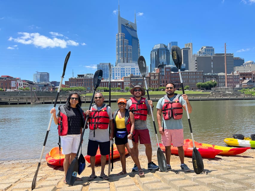 Nashville: Kayak Tour with Skyline Views - Paddling three miles to Nissan Stadium