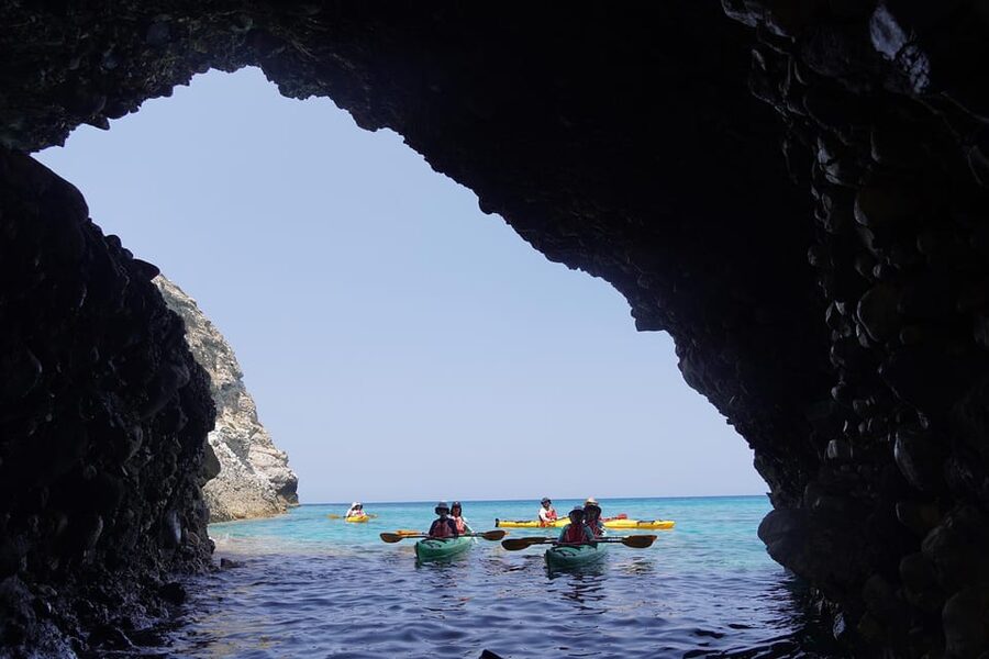 Naxos: Kampos Farm Sea Kayak Tour with Snorkeling & Picnic - Guides, safety, and the little extras