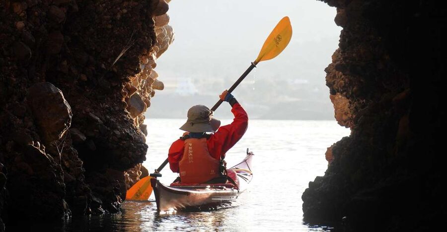 Naxos: Moutsouna Caves Sea Kayak Tour, Snorkeling & Picnic - Key things to know before you book